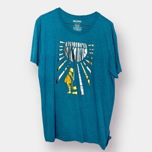 Be Your Own Sunshine Teal Shirt Women’s Size L